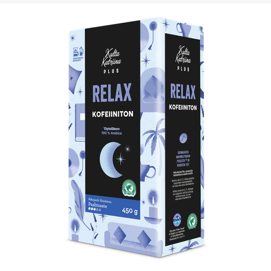 Кофе молотый Kulta Katriina Plus Relax 450г ср/п 