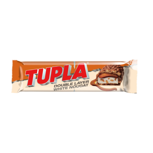 Шоколадный батончик Tupla 48г белая нуга