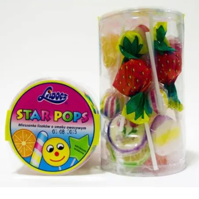 Ассорти леденцов STAR POPS 200г