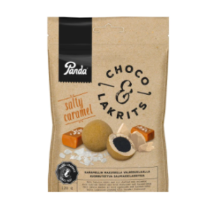Конфеты Panda Choco & Lakrits 120г