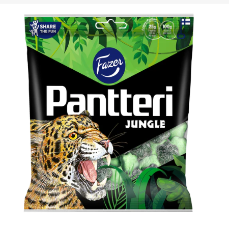 Конфеты Fazer Pantteri Jungle 280г