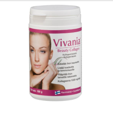 HANKINTATUKKU OY Коллаген Vivania Beauty 180 таблеток