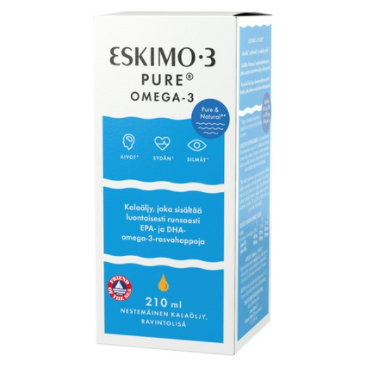 MIDSONA OY Eskimo-3 Pure Рыбий жир 210мл