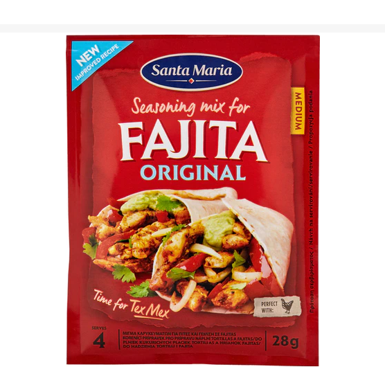Специи Santa Maria fajita original 28г