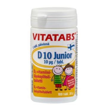 HANKINTATUKKU OY Vitatabs D10 Junior 100шт
