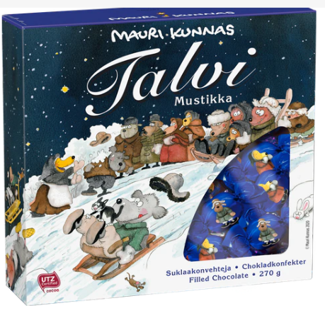 Конфеты Mauri Kunnas Talvi 270г с черникой