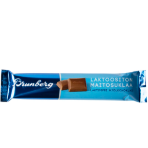 Батончик молочного шоколада Brunberg 30г без лактозы