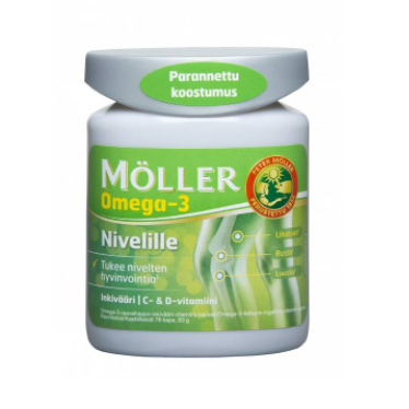 ORKLA HEALTH Möller Omega-3 76 капсул
